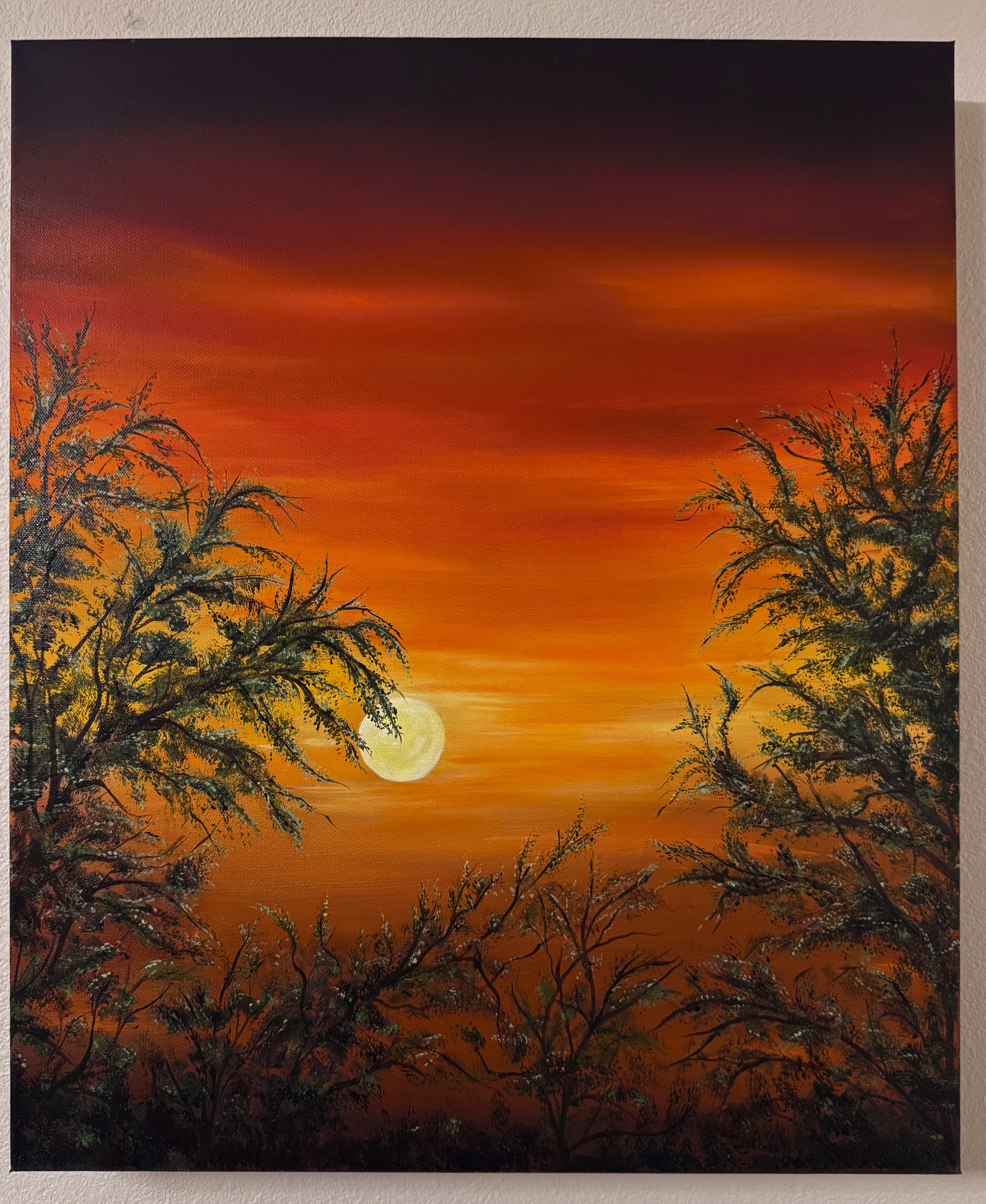 Fiery Sunset