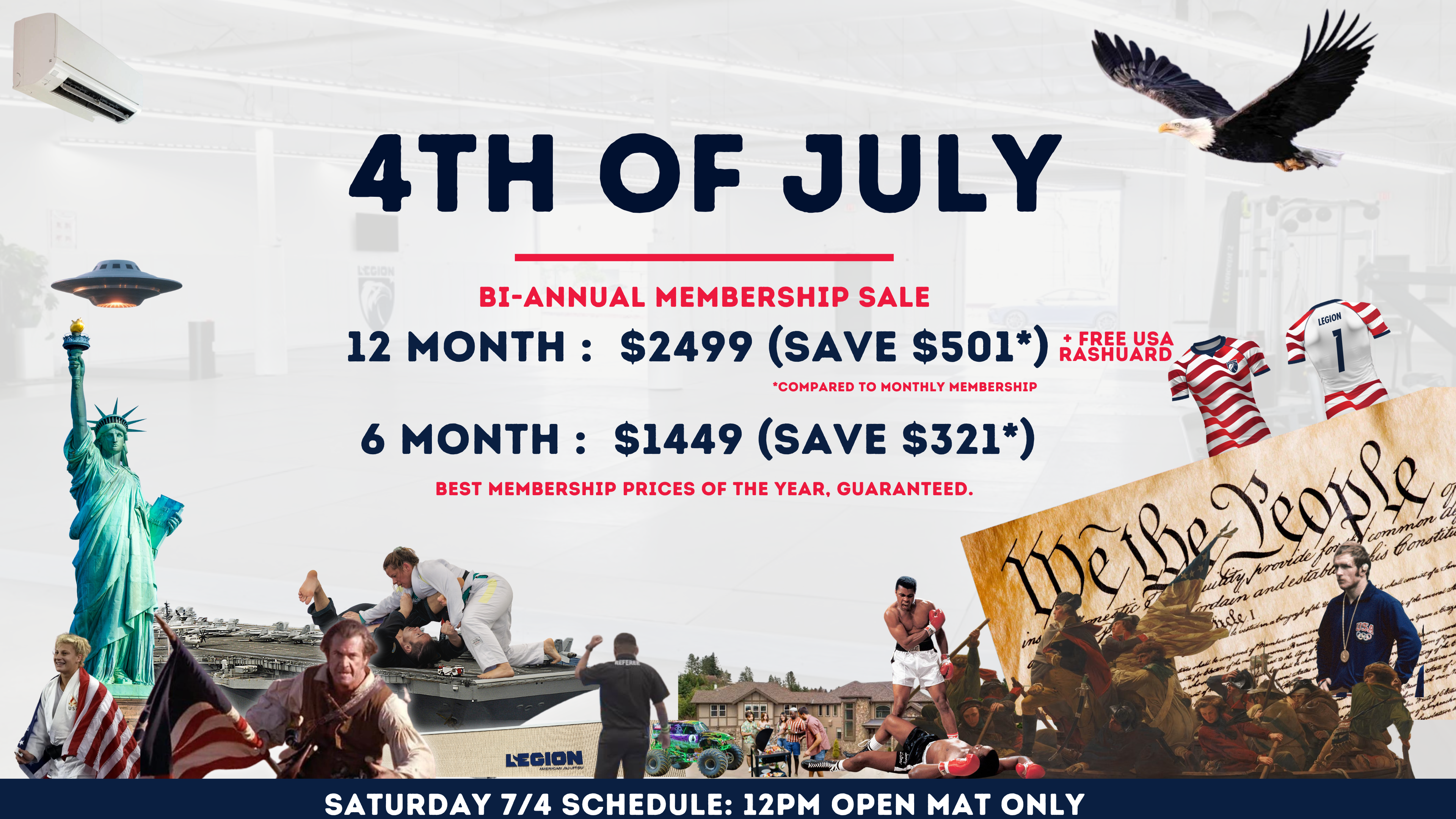 Legion 4th of July Sale