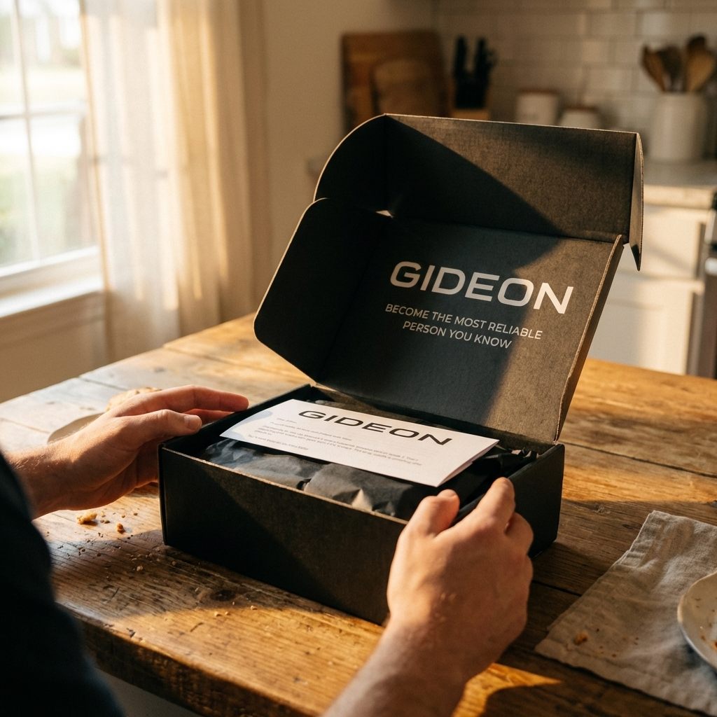 Gideon monthly box gear detail
