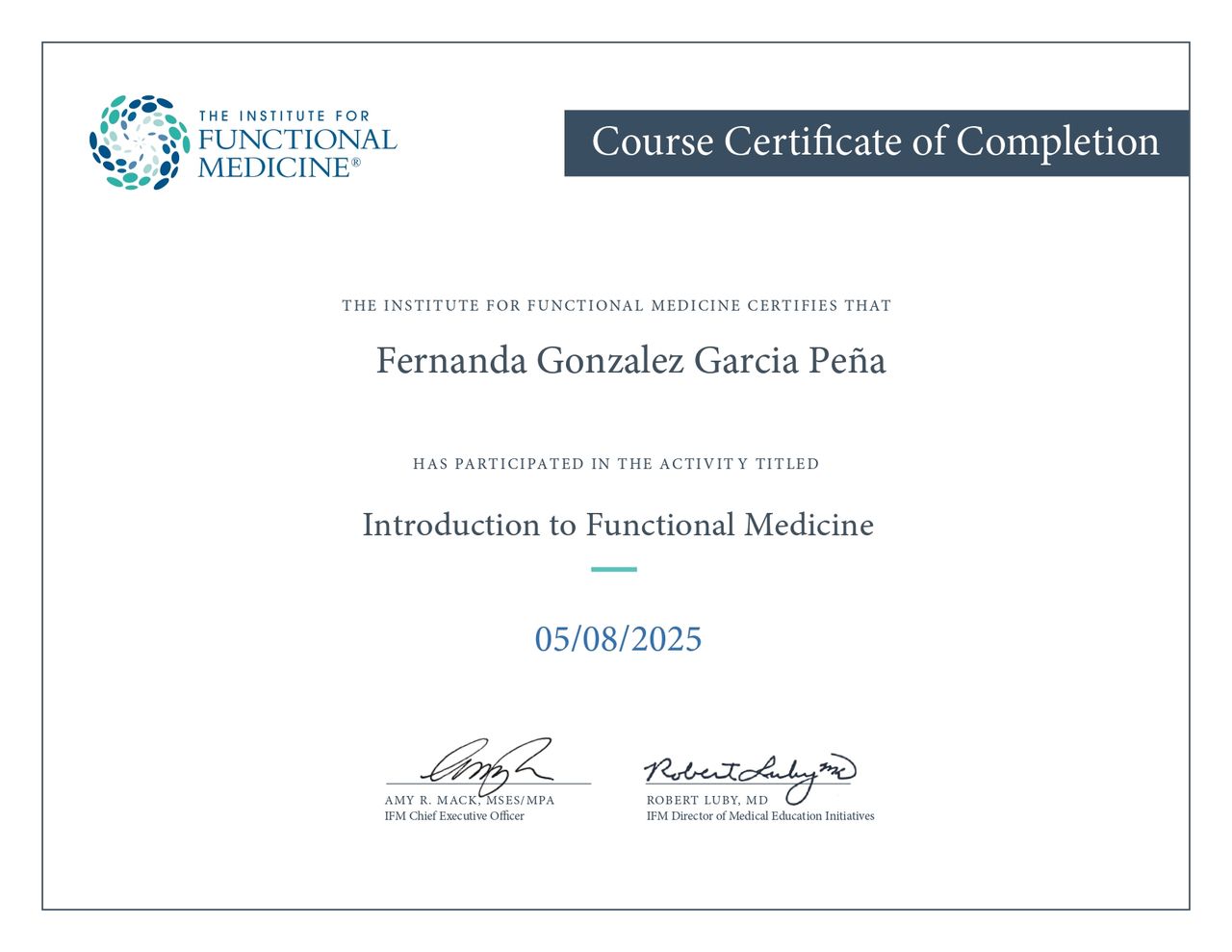 Certificado 5