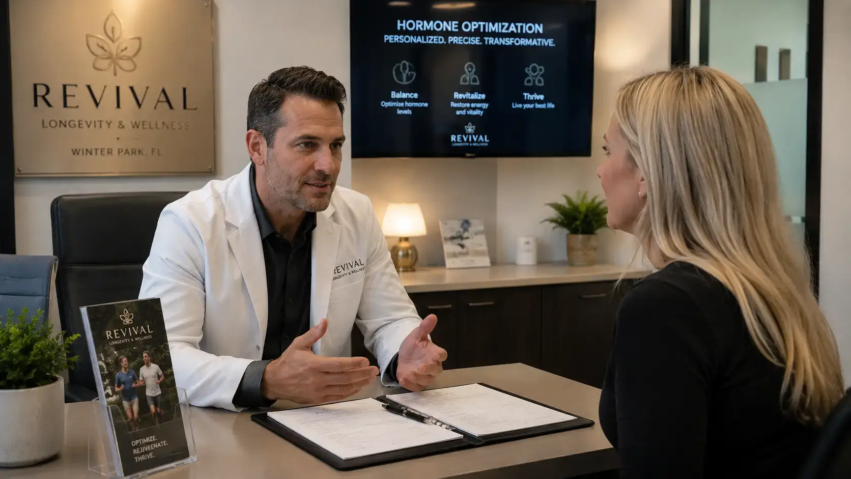 Revival Longevity & Wellness bioidentical hormone therapy consultation Winter Park professional women Revival Longevity & Wellness bioidentical hormone therapy consultation Winter Park professional women