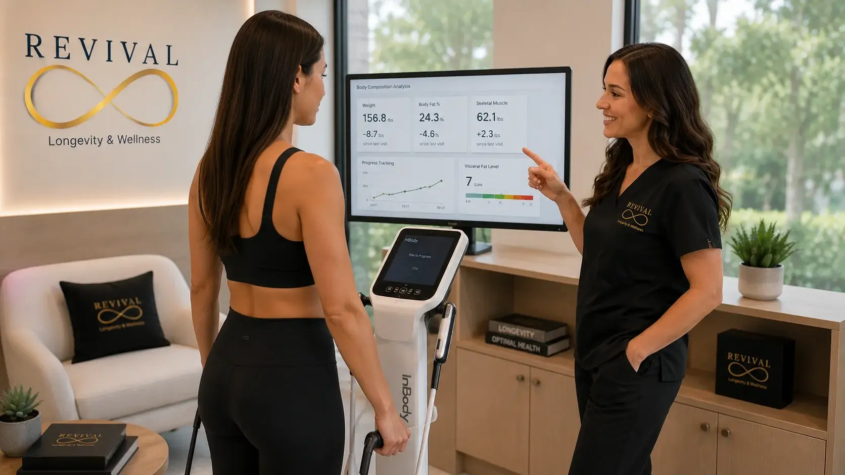 Advanced metabolic testing and body composition analysis for medical weight loss at Revival Longevity & Wellness Winter Park Florida Advanced metabolic testing and body composition analysis for medical weight loss at Revival Longevity & Wellness Winter Park Florida