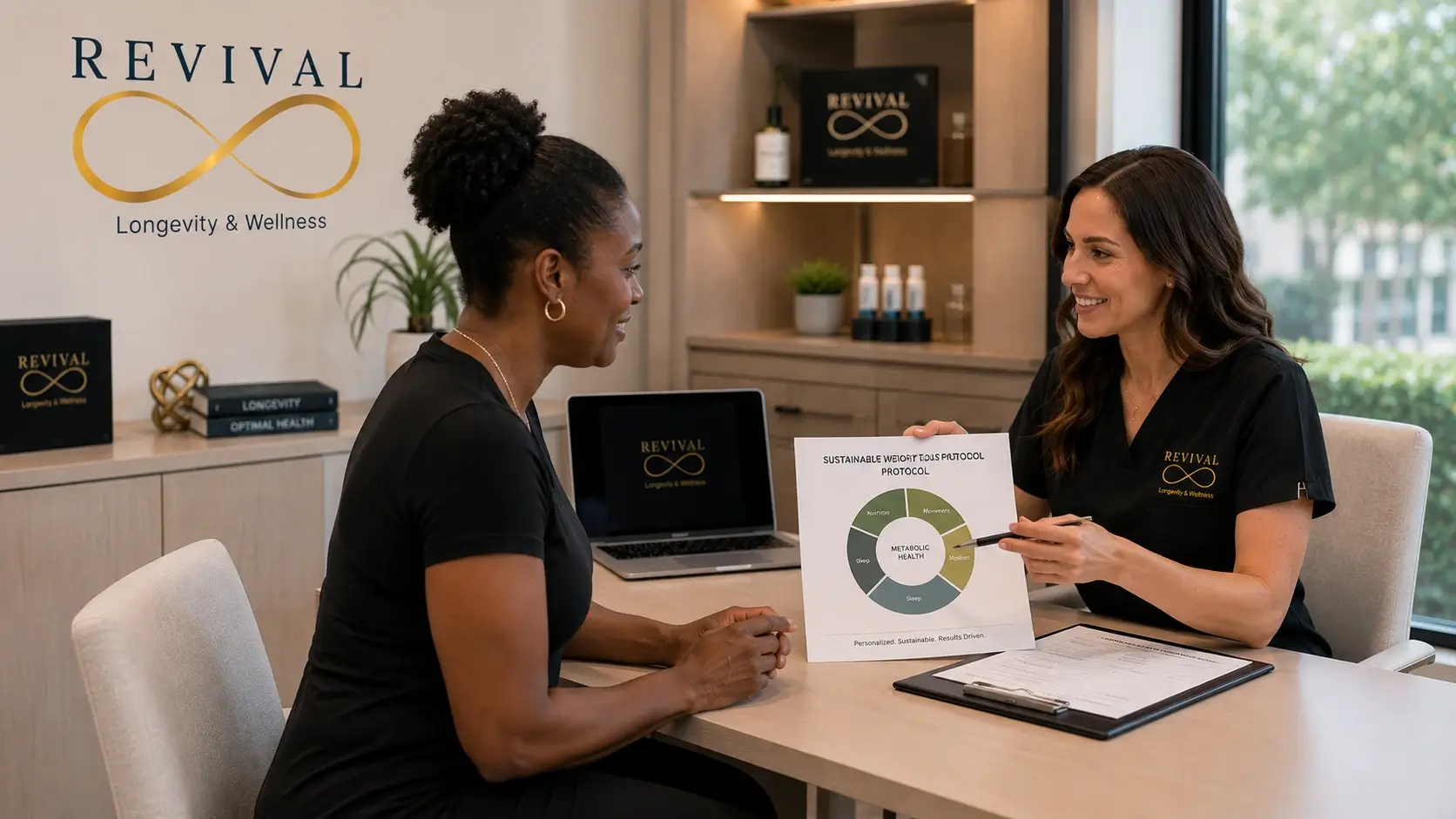 Personalized sustainable nutrition planning and consultation at Revival Longevity & Wellness Winter Park Florida Personalized sustainable nutrition planning and consultation at Revival Longevity & Wellness Winter Park Florida
