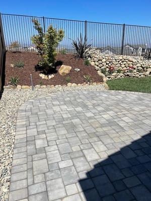 Paver installation in Arroyo Grande