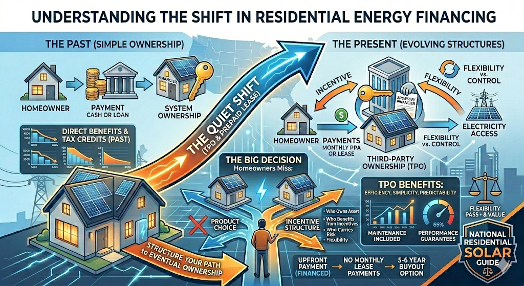 Solar Financing Shift