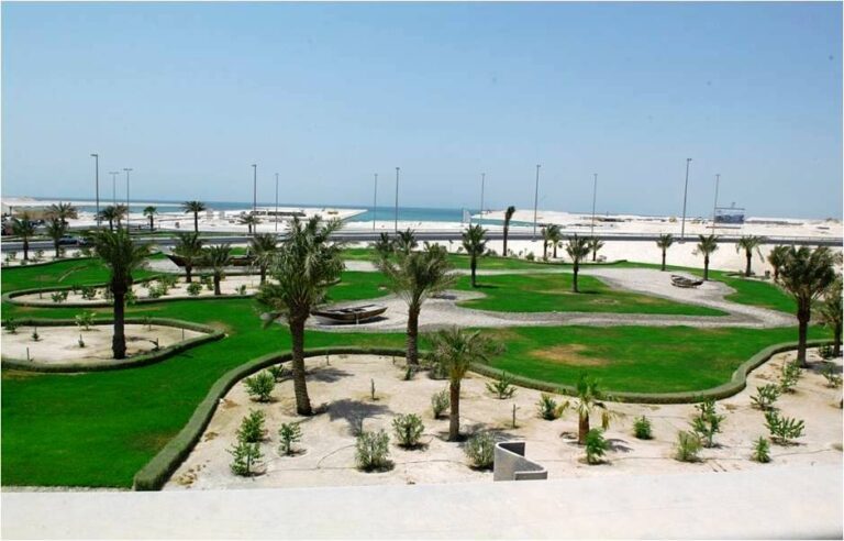 Landscaping Works at Seef Flyover Project 1