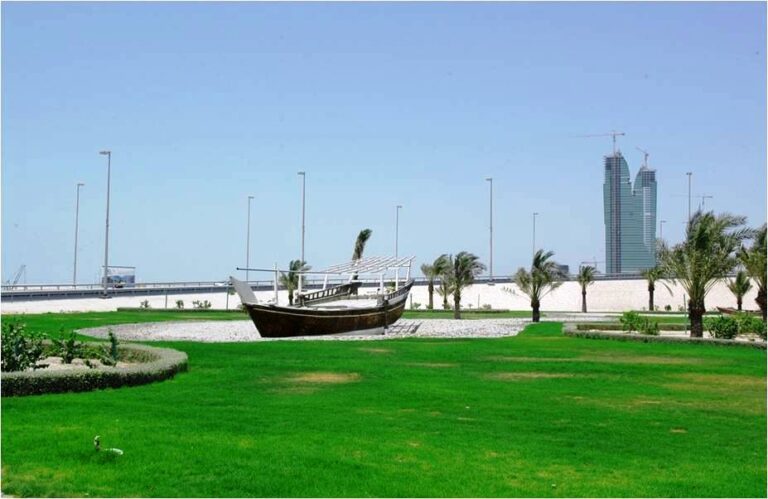 Landscaping Works at Seef Flyover Project 2