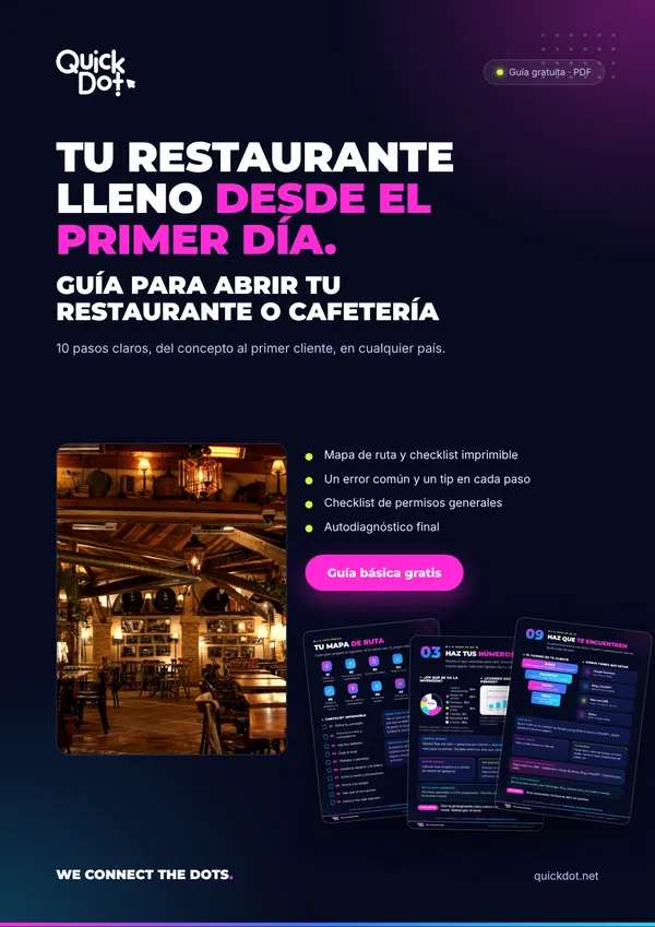 Portada guía QuickDot restaurante