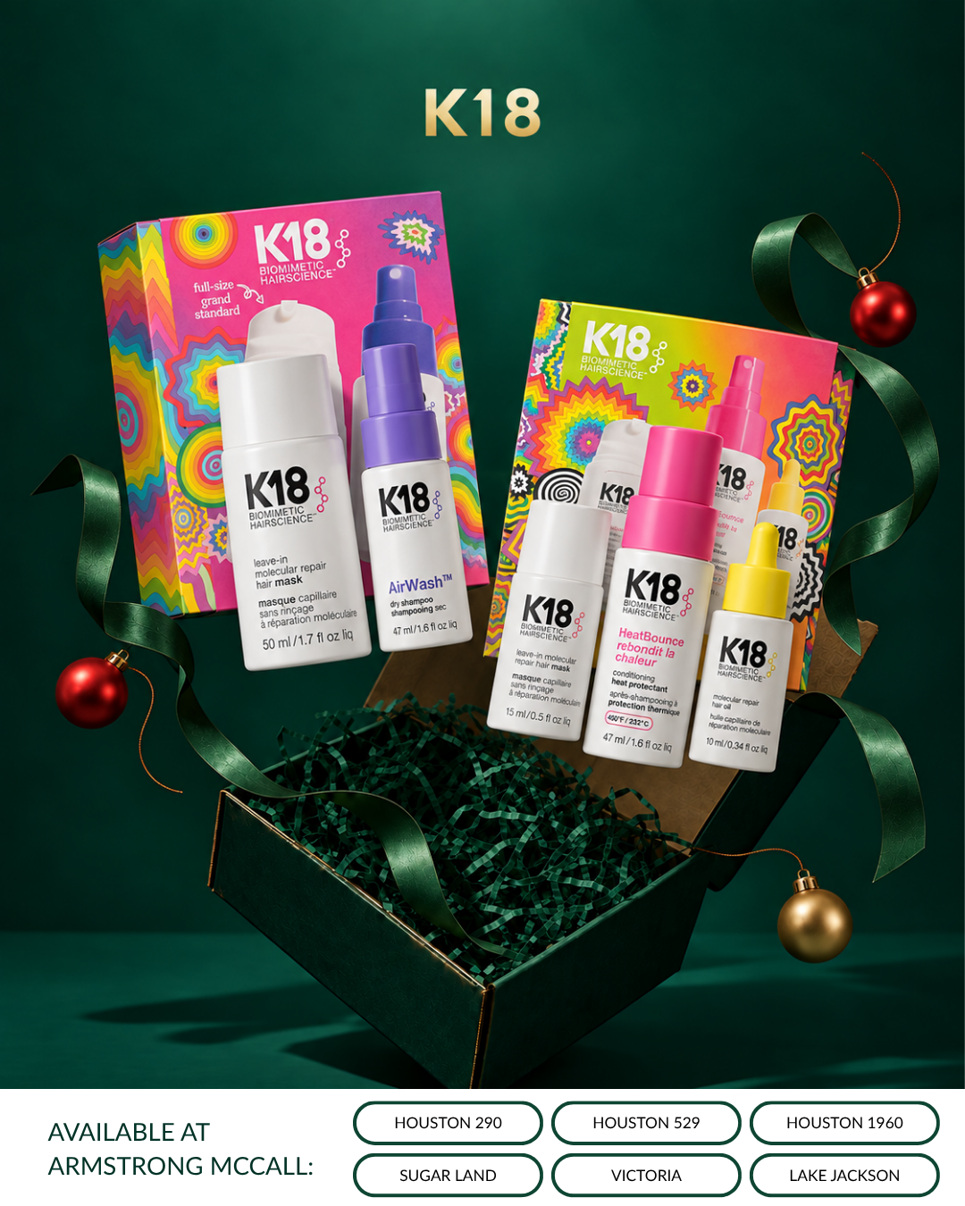 K18 holiday kits