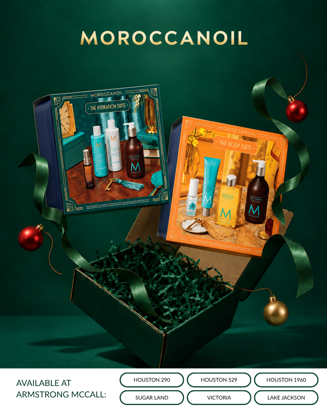 Moroccanoil holiday kits