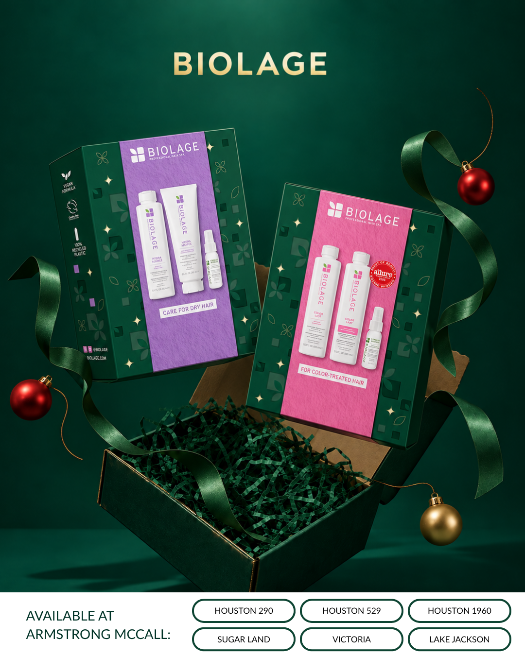Biolage holiday kits
