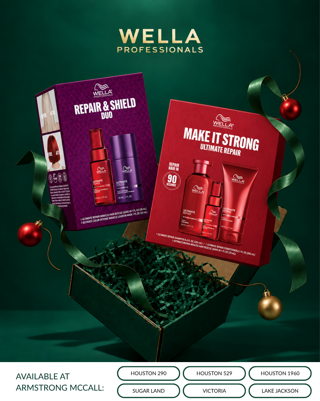 Wella holiday kits