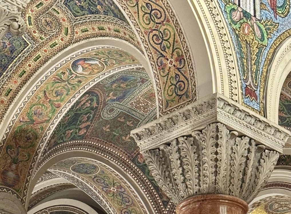 Cathedral Basilica of Saint Louis - mosaic shot