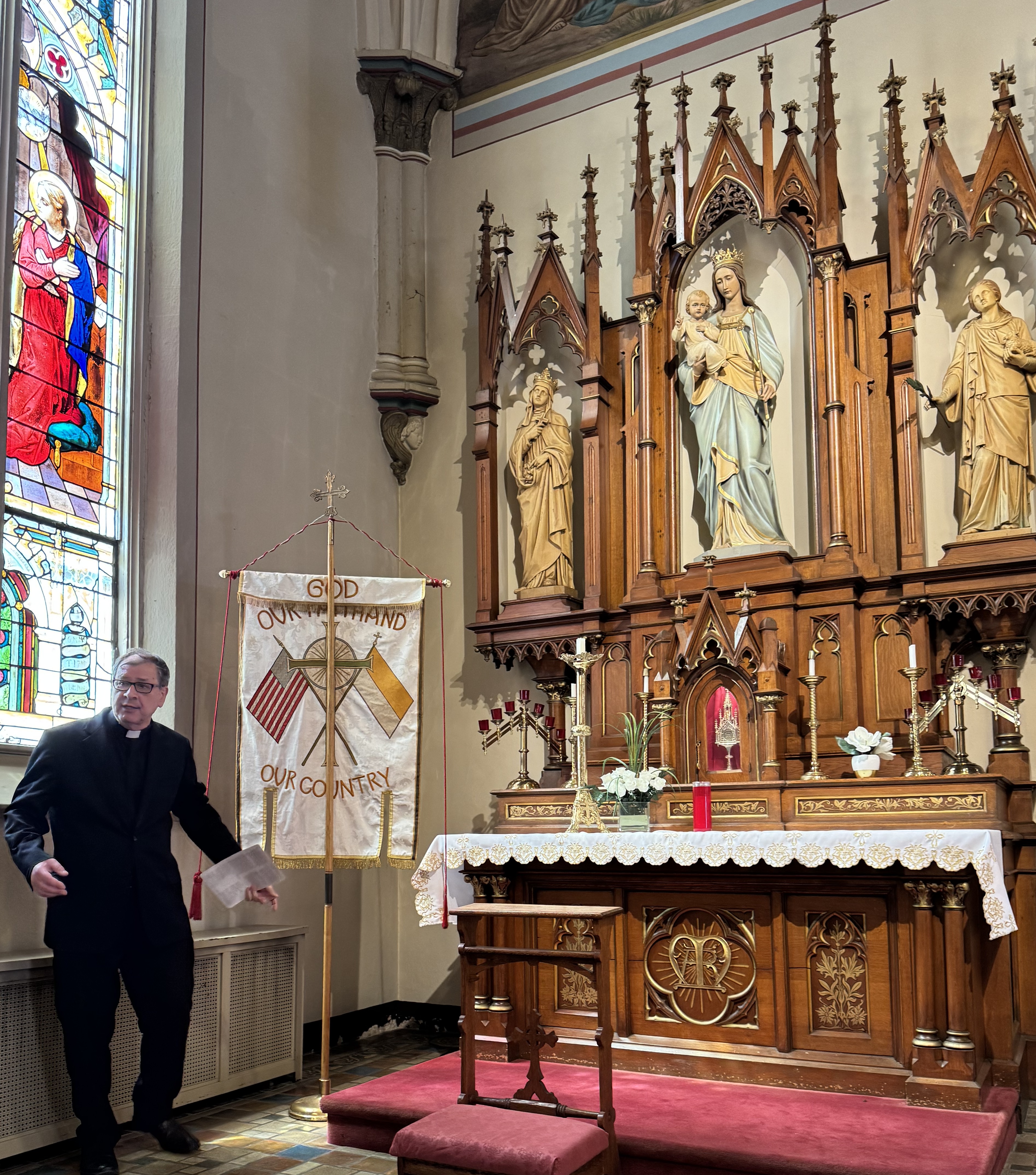 Altar banner