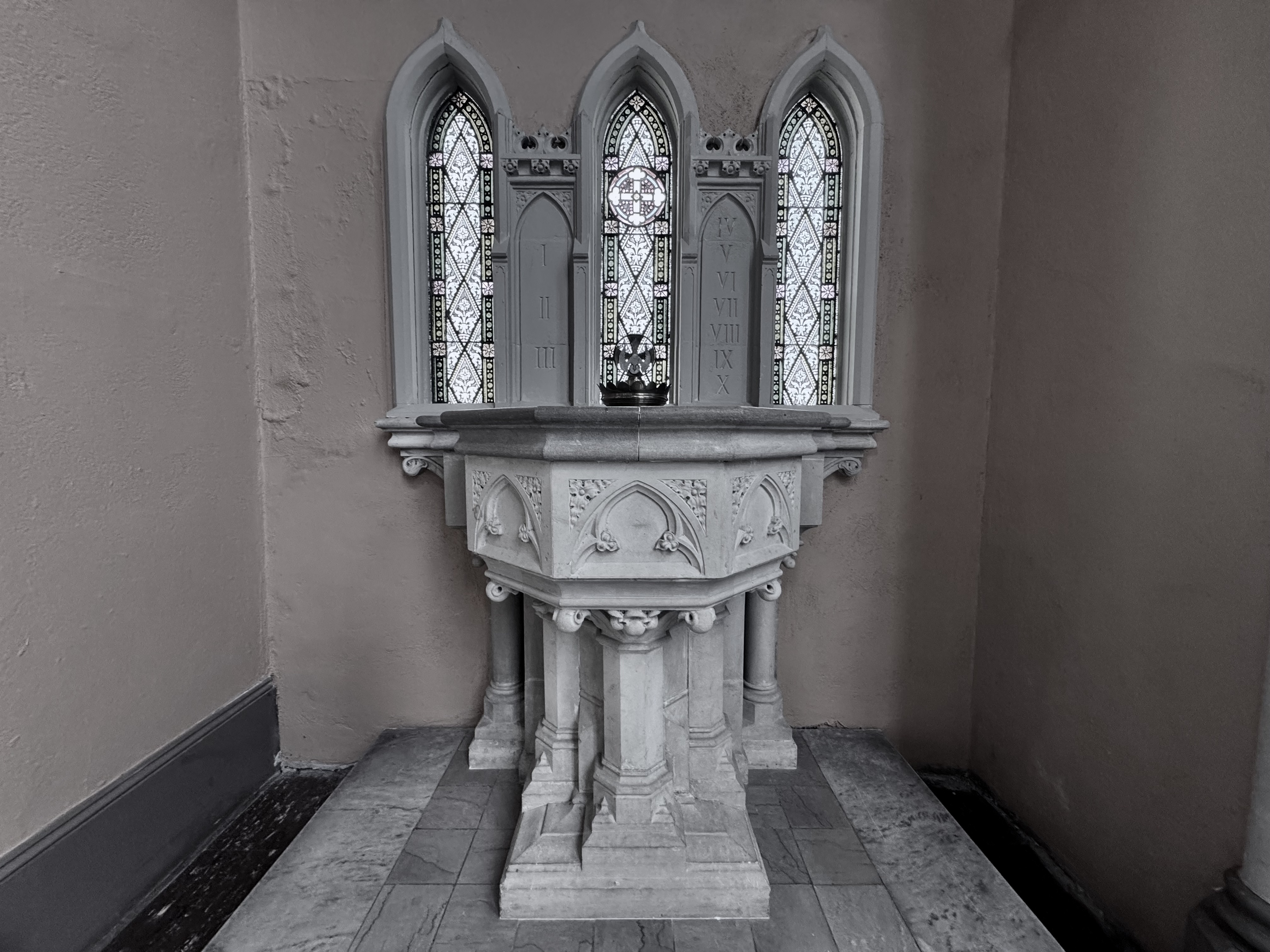 Ancient Baptismal Bowl