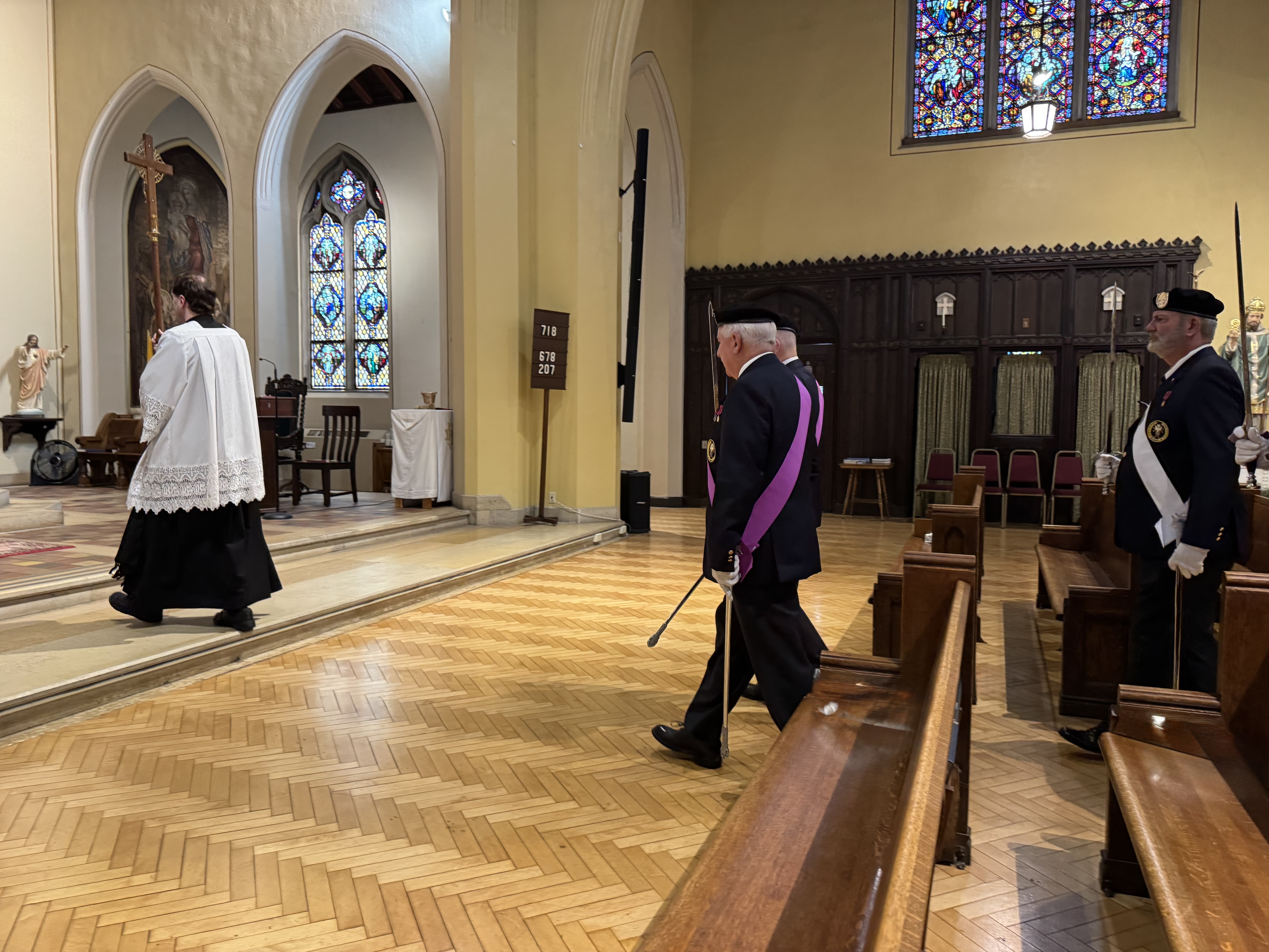 KC Honor Guard at St. James the Greater