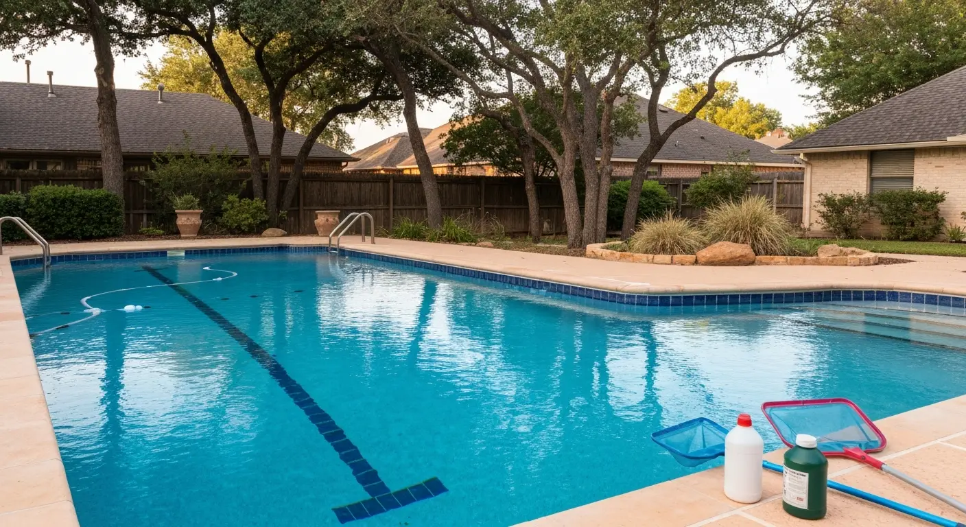 Pool cleaning service