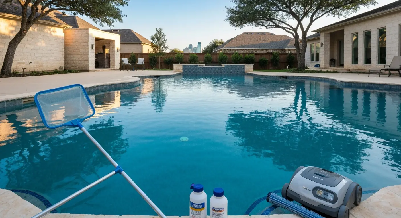 Pool cleaning service