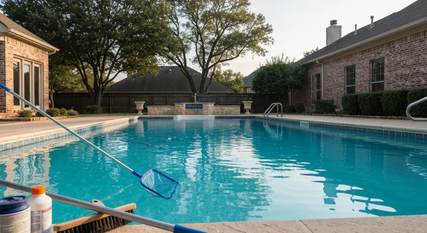 Pool cleaning service