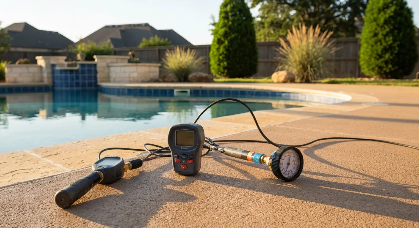 Leak detection and repair work