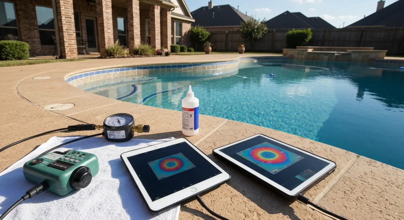 Pool leak detection service