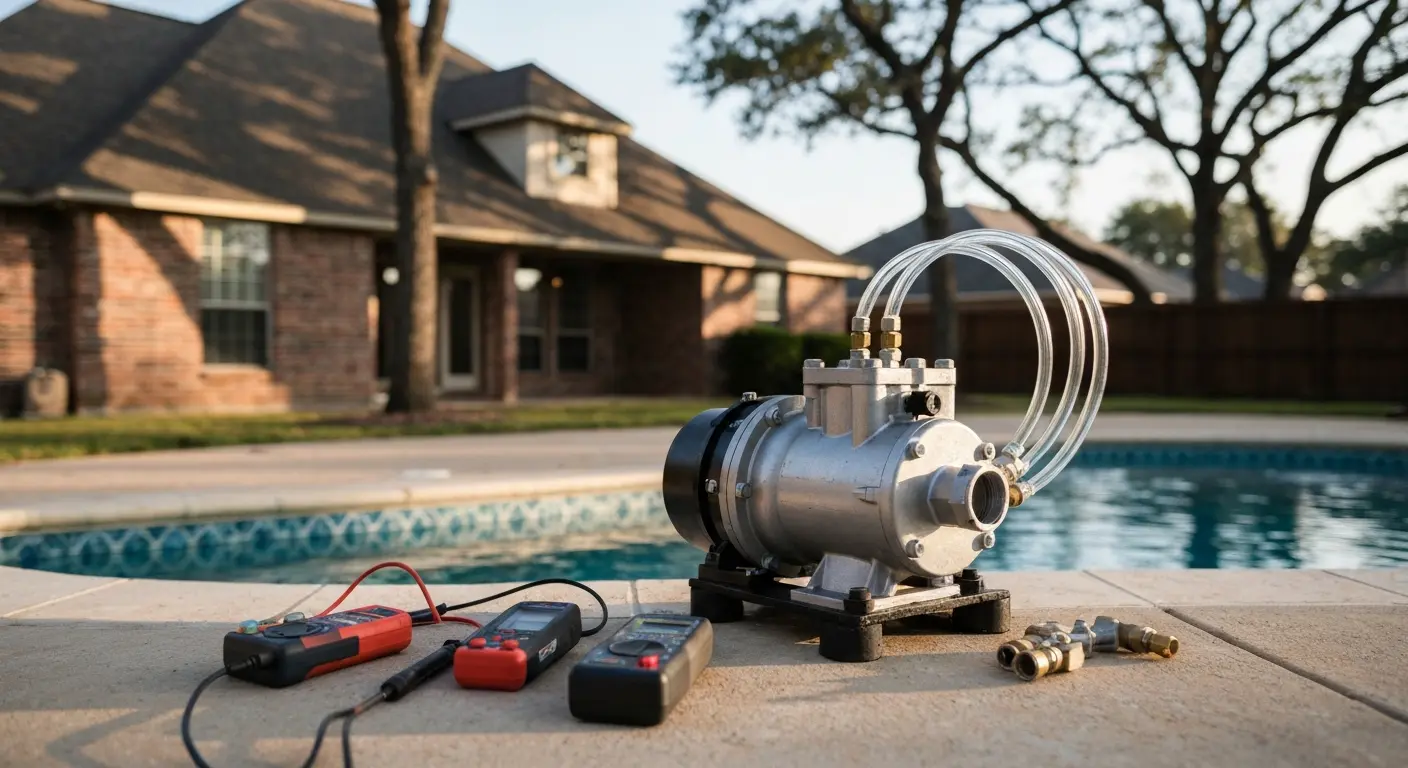Pool pump repair