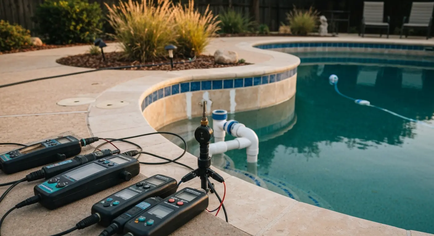 Pool leak detection Dallas