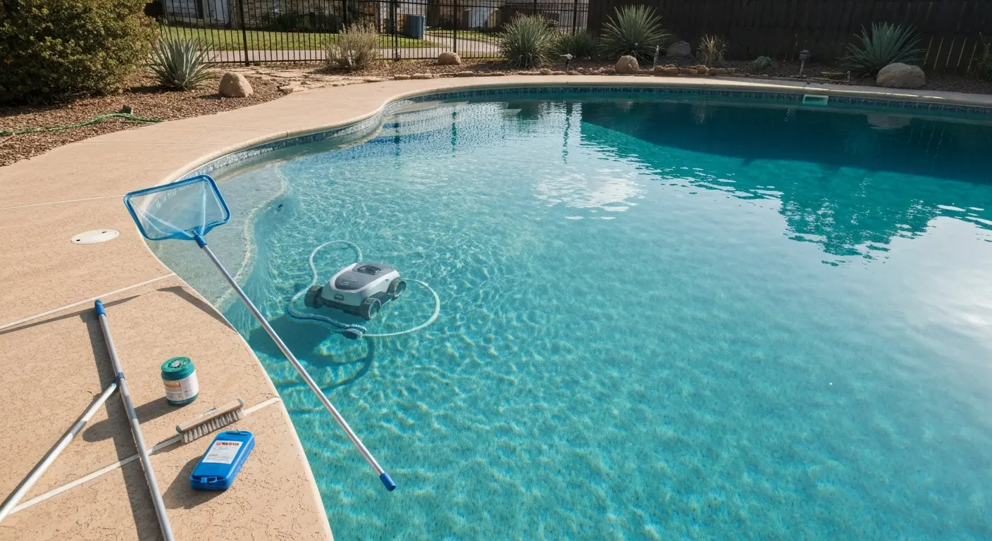 Pool cleaning and maintenance