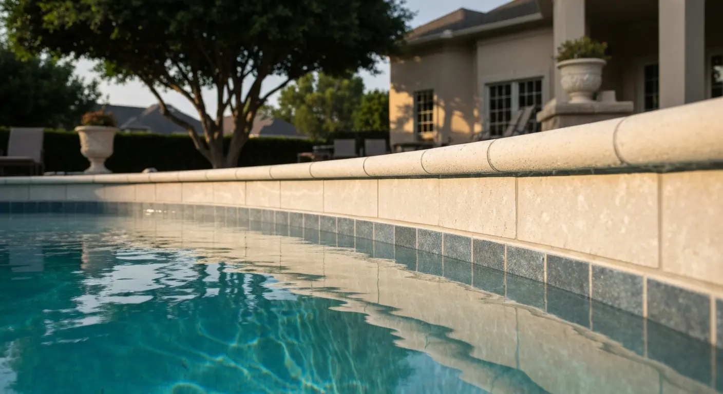 Bullnose pool coping