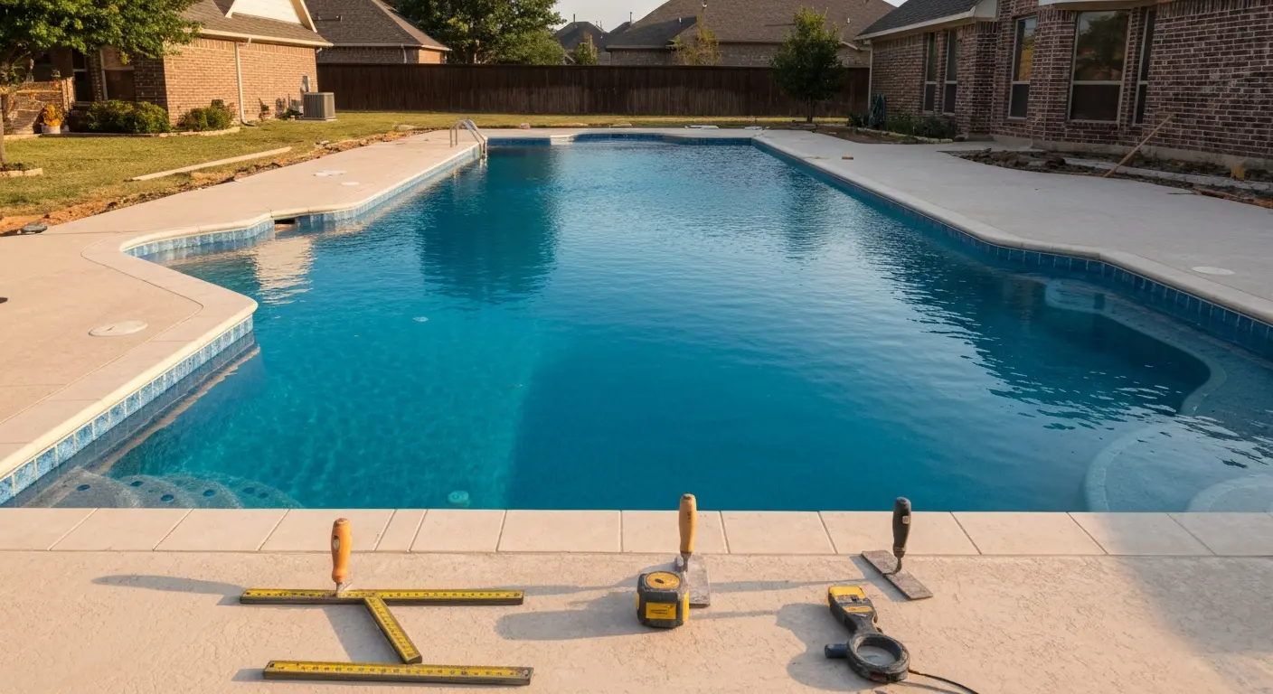 New pool construction