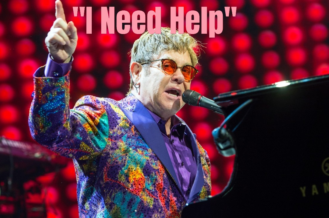 elton john, help, anxiety elton john, help, anxiety
