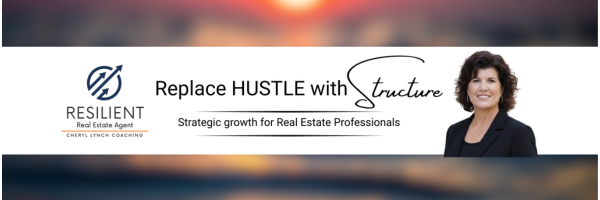 resilient real estate agent blog banner representing strategy clarity and structured business growth