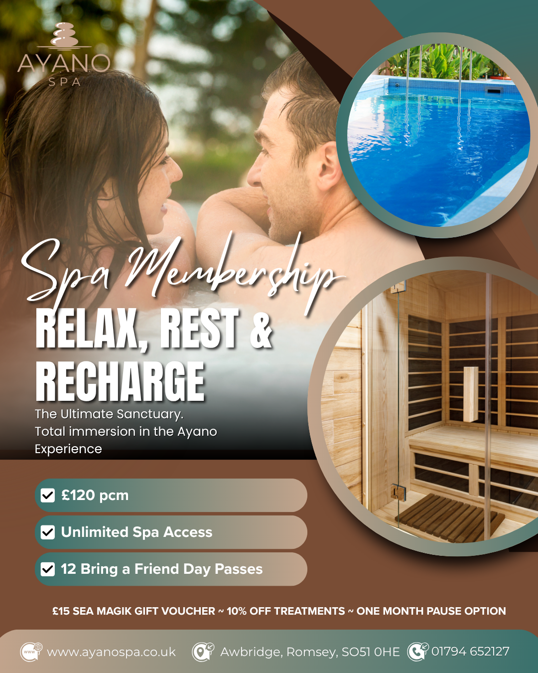 Relax Rest Recharge Membership