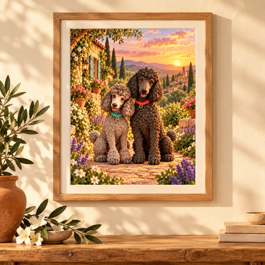 Sunset Garden Wall Art product preview