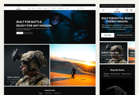 Brand website