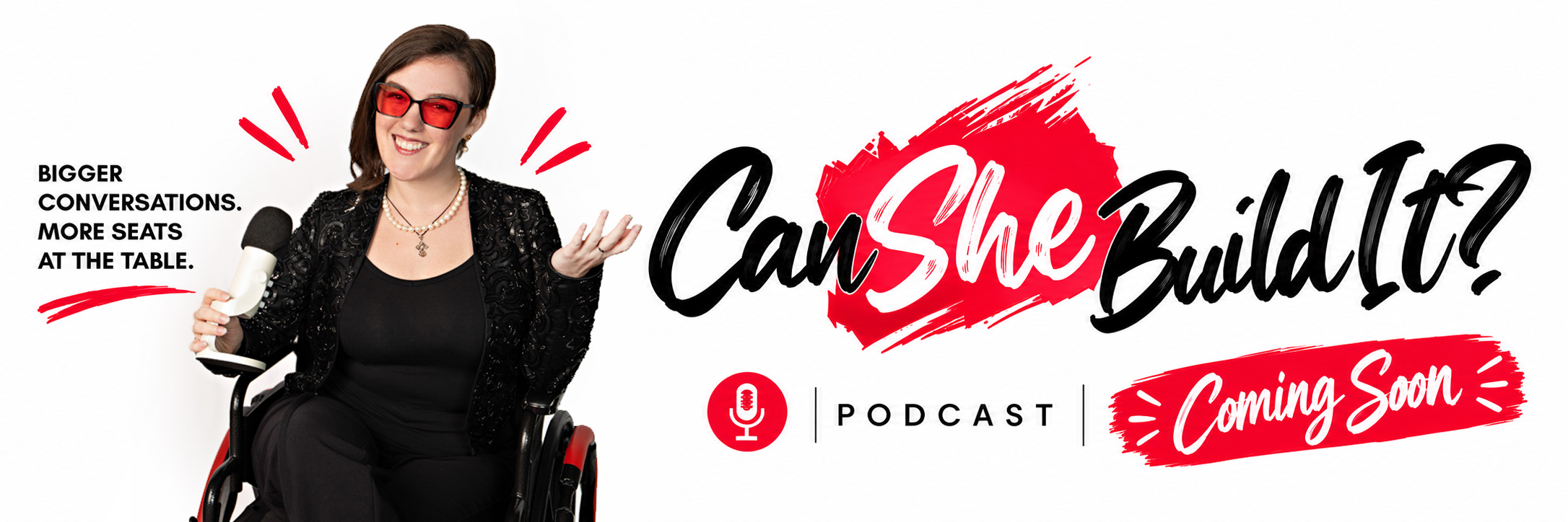 Can She Build It? — New podcast, coming soon