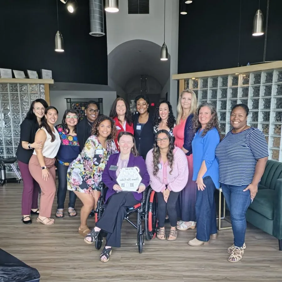 eWomenNetwork Madison members at the September 2026 Strategic Business Introductions at Harper's Hair Culture