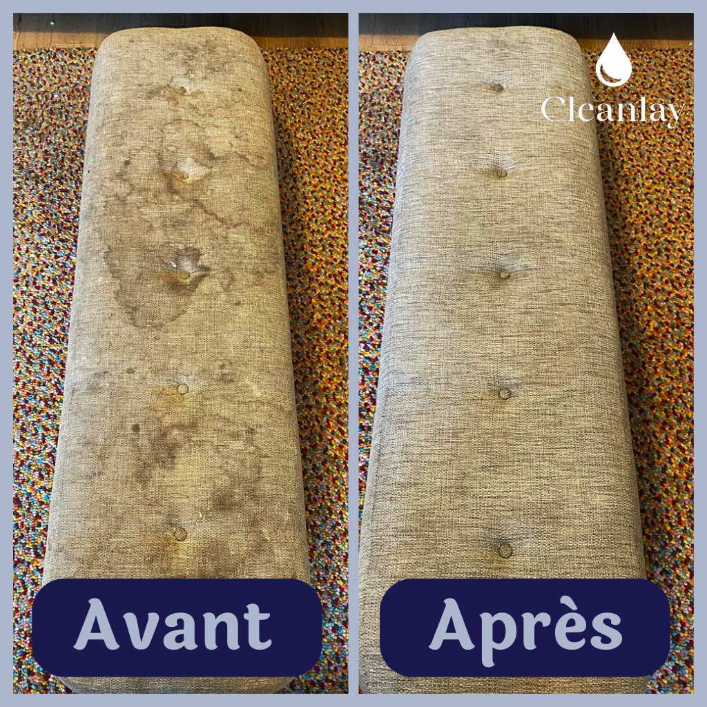 Nettoyage de textile d'ameublement par Cleanlay