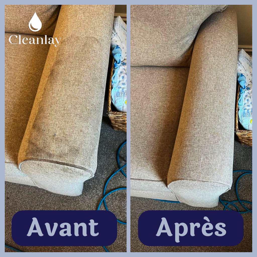 Résultat de nettoyage en profondeur par Cleanlay