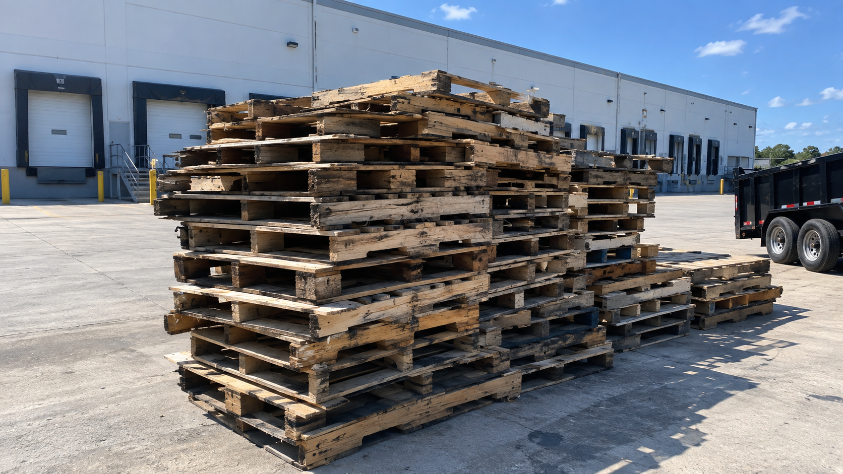Commercial pallet cleanup