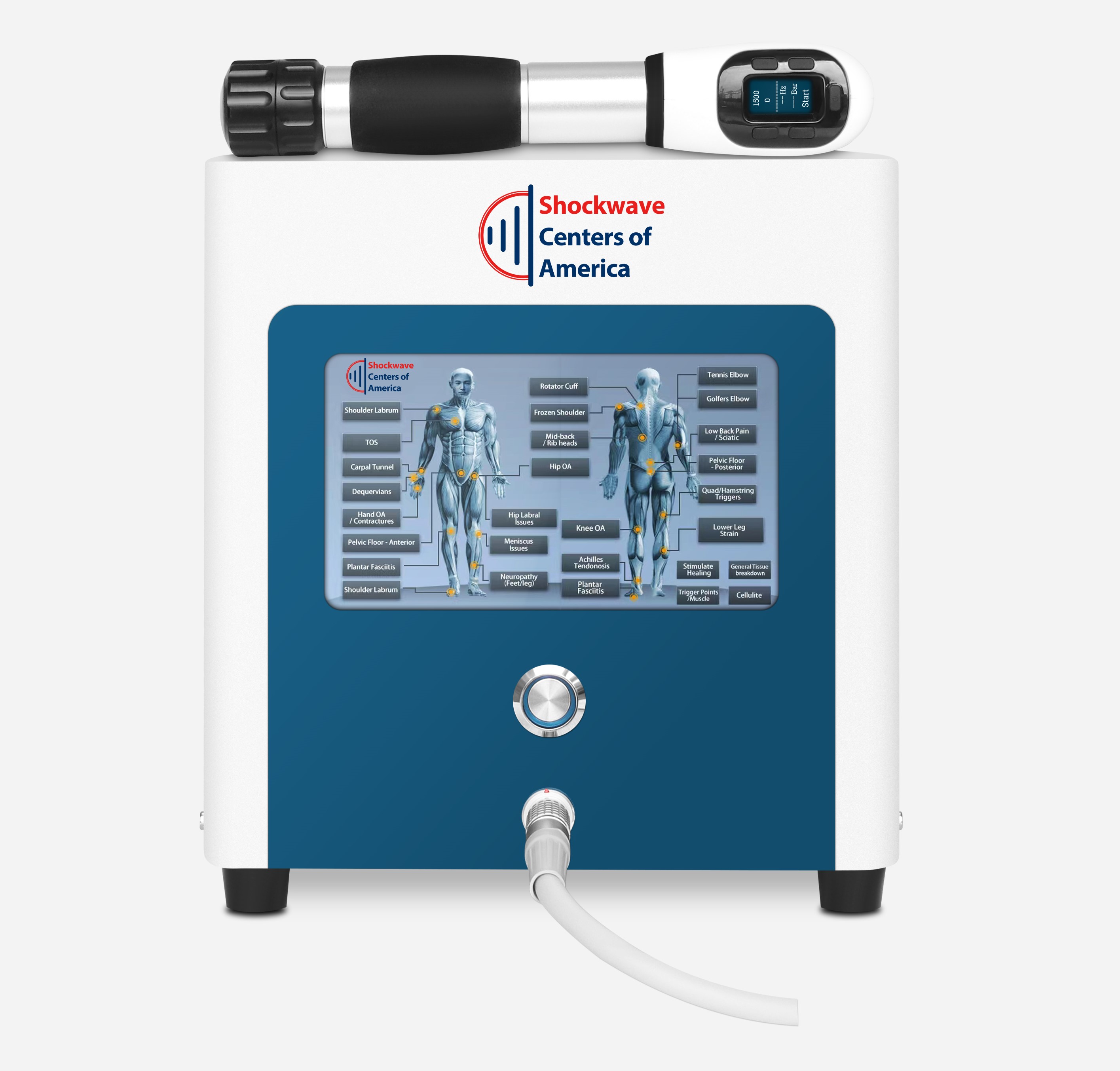 Mark V OTG Portable Radial Shockwave Device (rESWT)