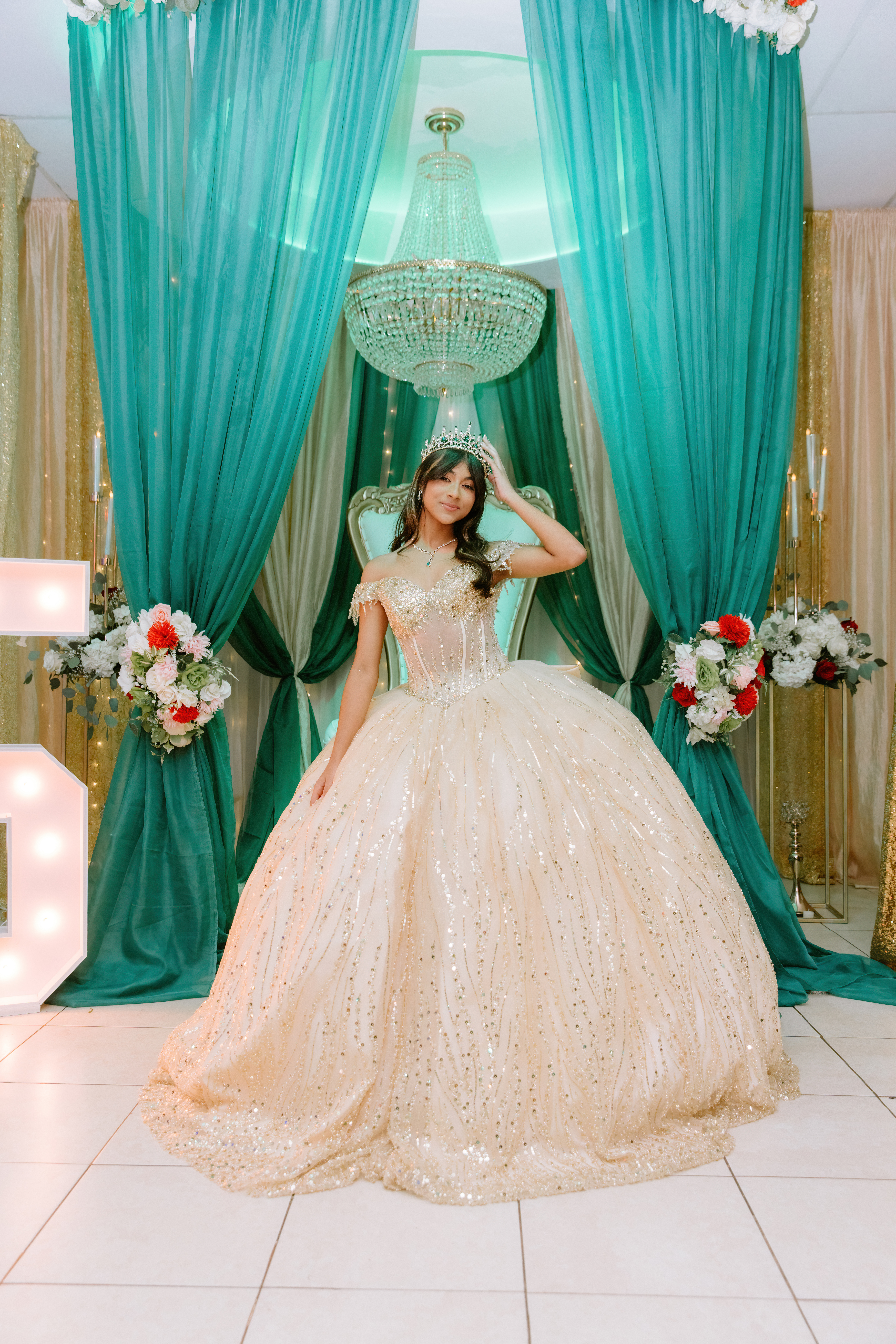 Quinceañero vestido