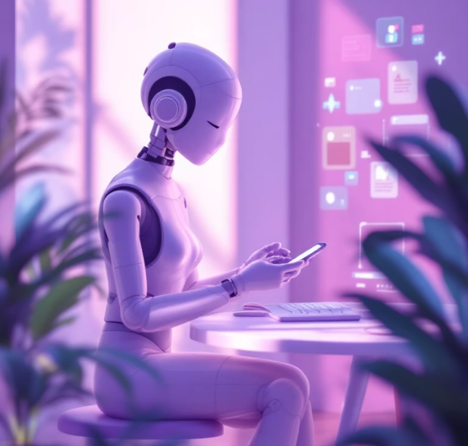 AI-assistent illustration
