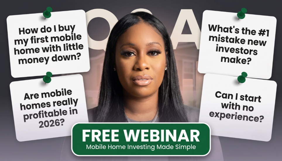 Mobile Home Wealth Blueprint — Watch This Short Video