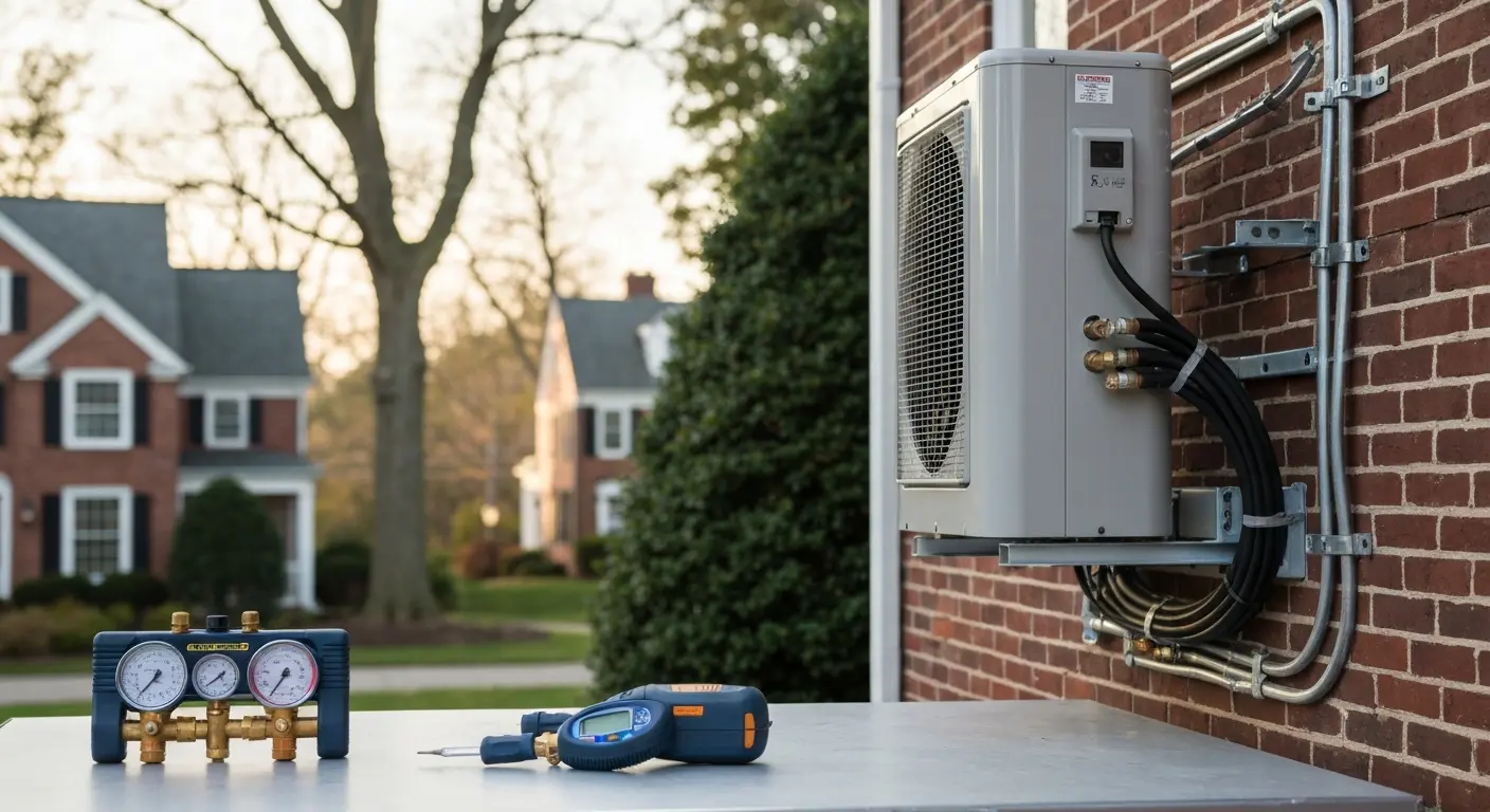 Mini-split compressor service