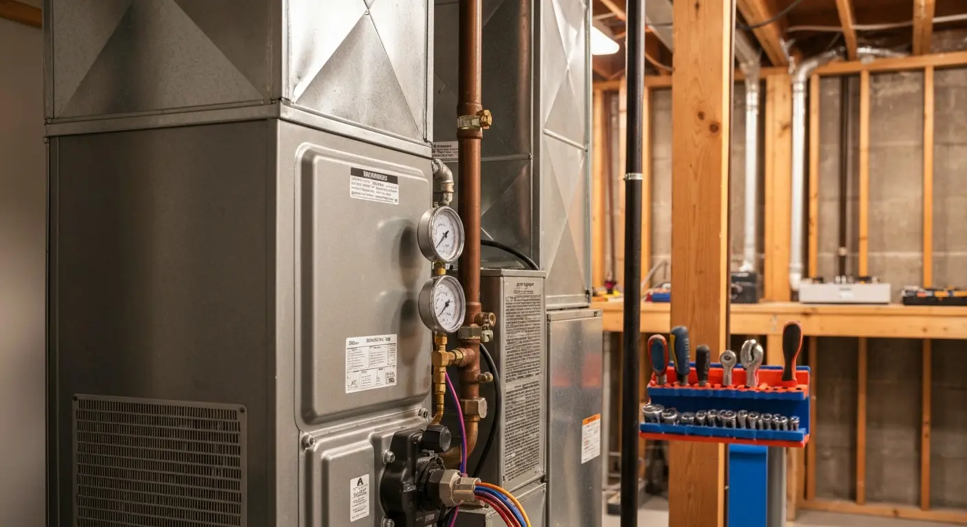 HVAC maintenance technician