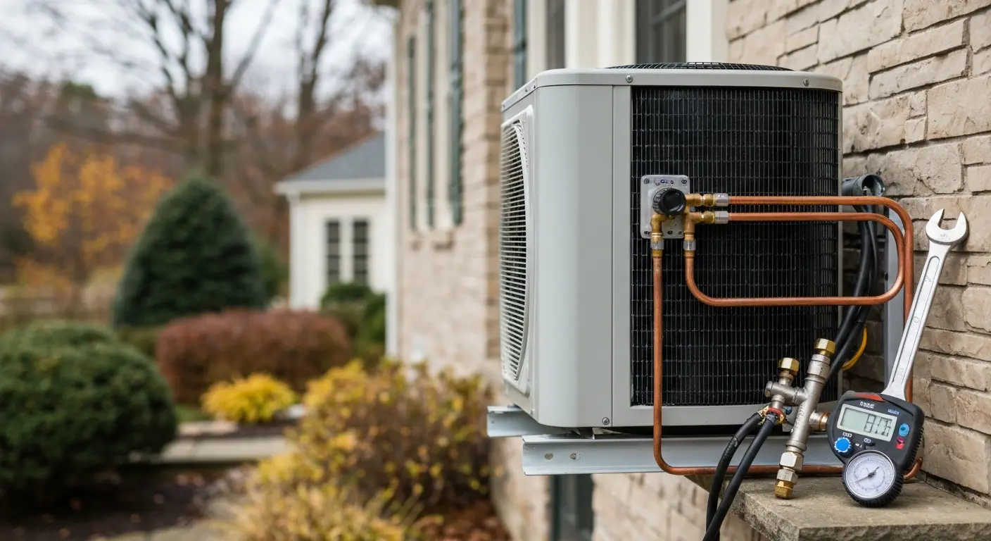 Heat pump installation