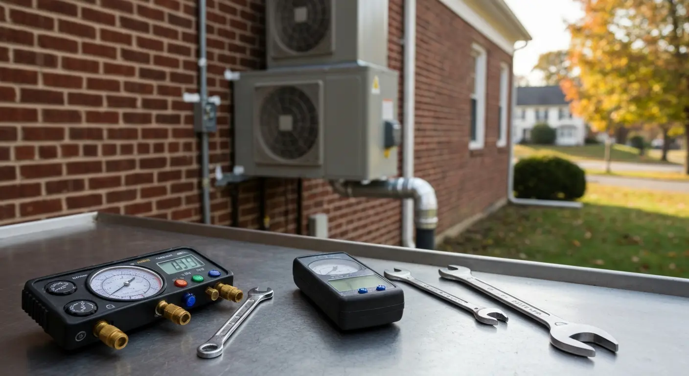 Heat pump maintenance