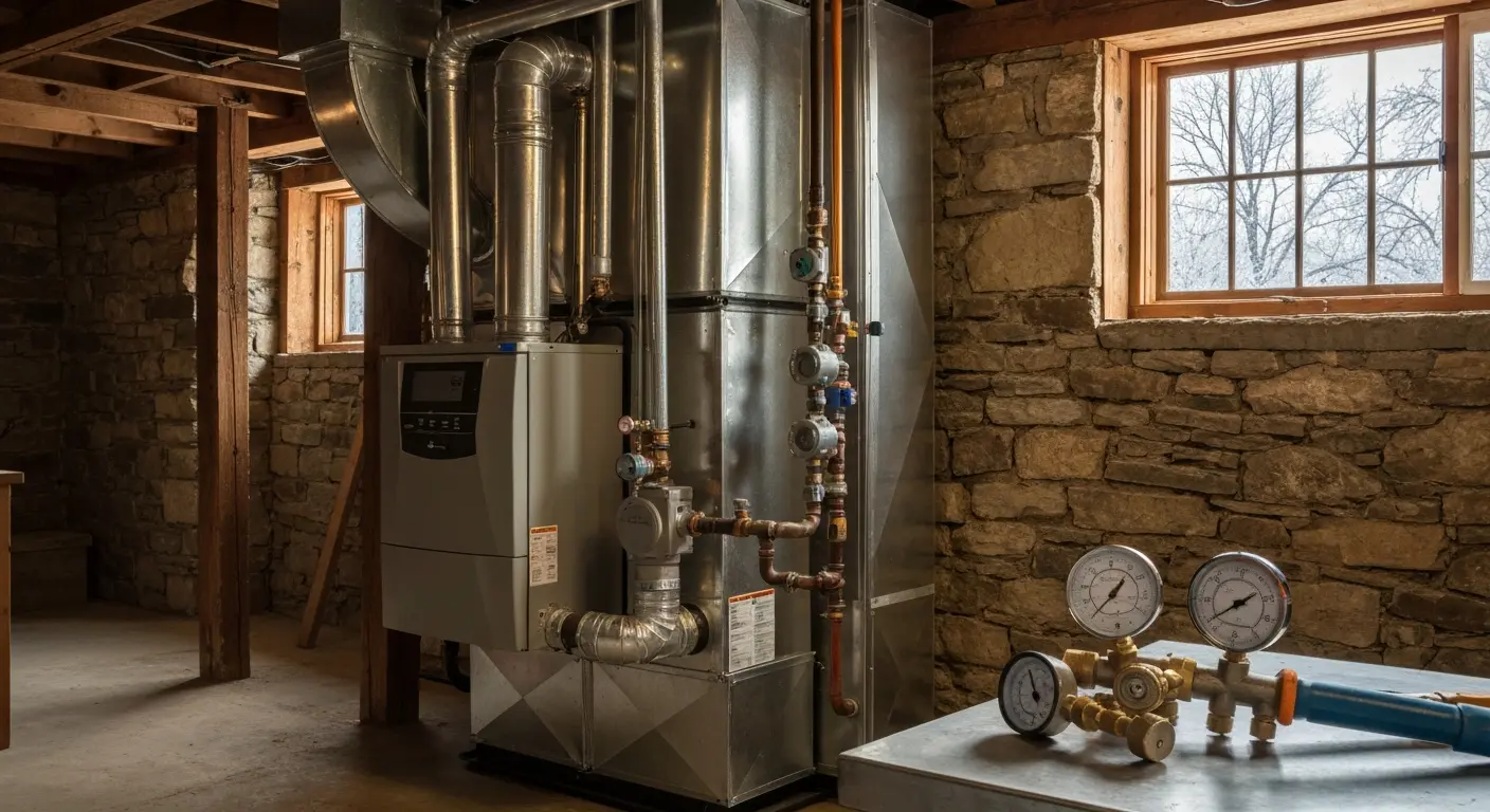 Furnace installation in Bucks County