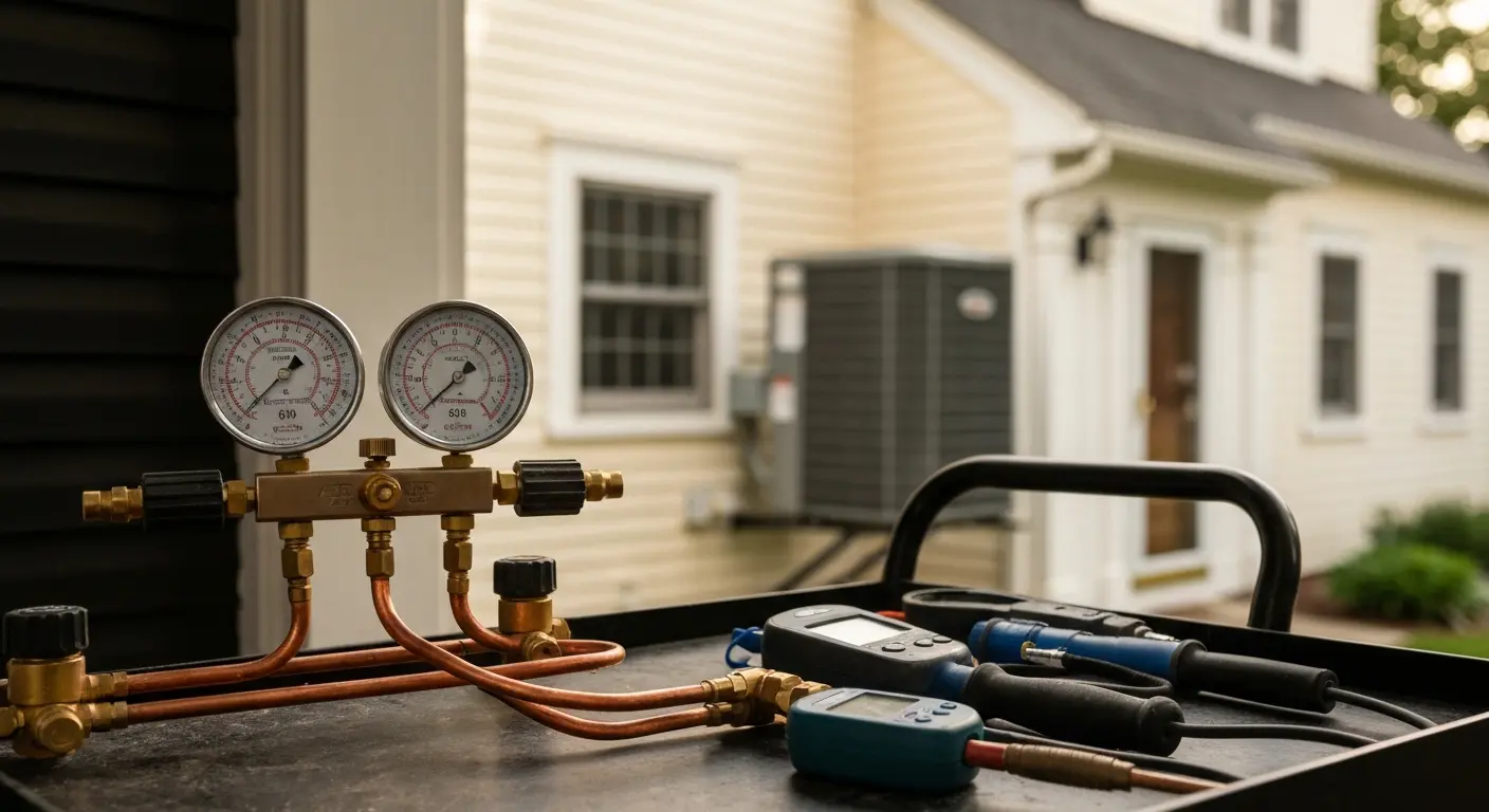 Refrigerant service